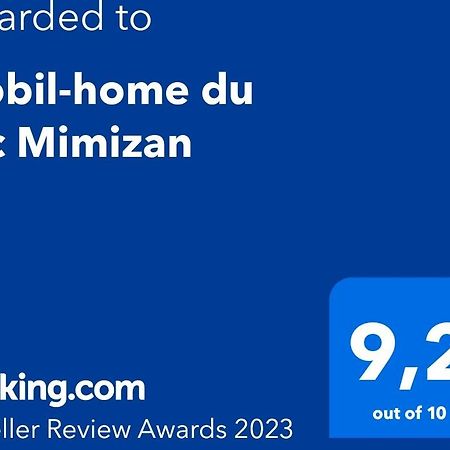 Mobil-Home Du Lac Mimizan Aureilhan  Eksteriør billede