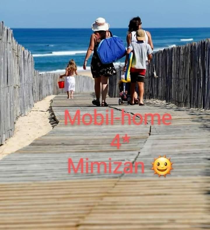 Mobil-Home Du Lac Mimizan Aureilhan  Eksteriør billede